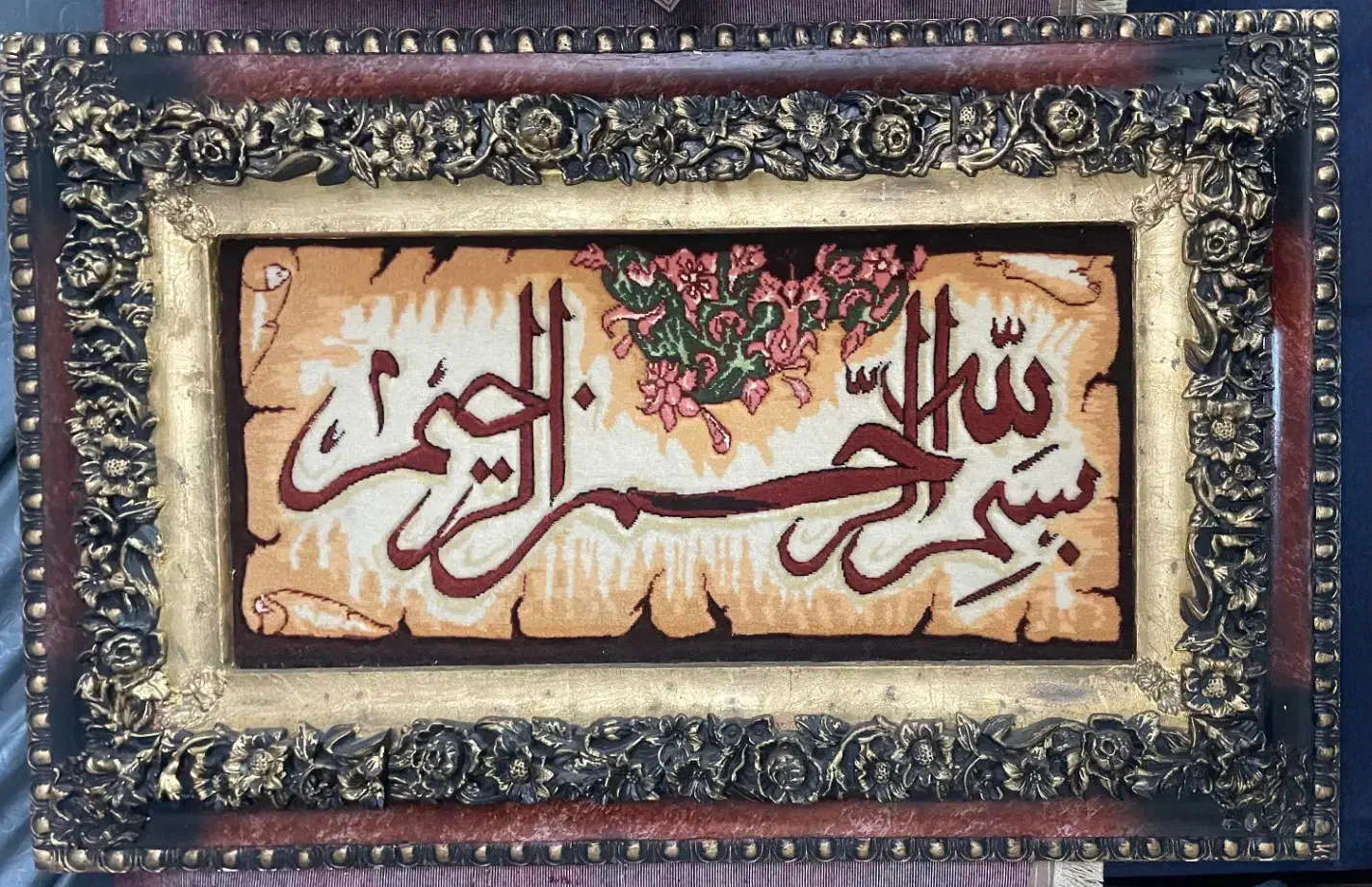 تابلو فرش دستبافت|تابلو فرش|لاهیجان, رجایی|دیوار