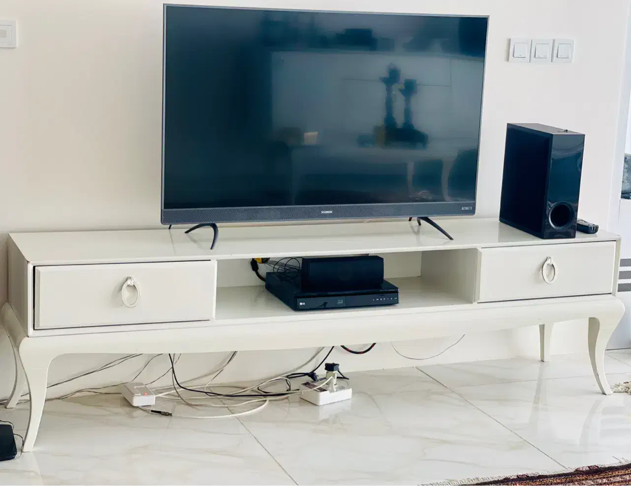 میز تلویزیون چوبی|میز تلویزیون|تبریز, |دیوار