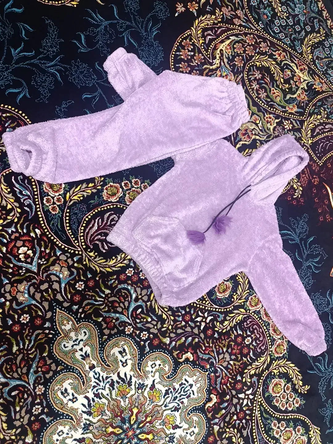 ست هودی شلوار دخترانه نونو|کفش و لباس بچه|اسلامآباد غرب, |دیوار