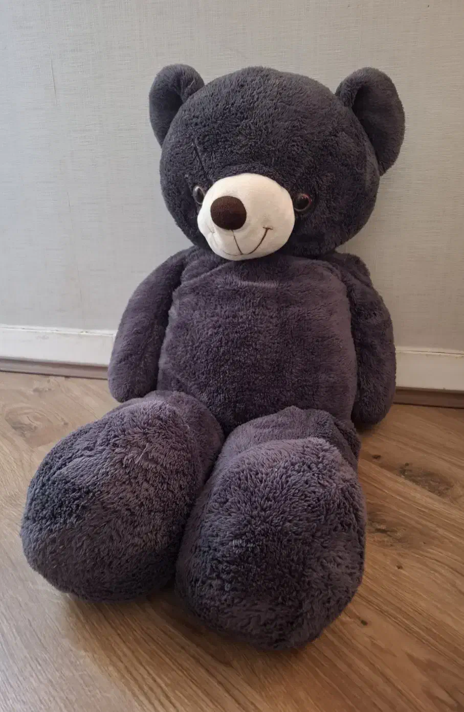 خرس پولیشی سورمه ای یک متری|اسباببازی|قزوین, |دیوار