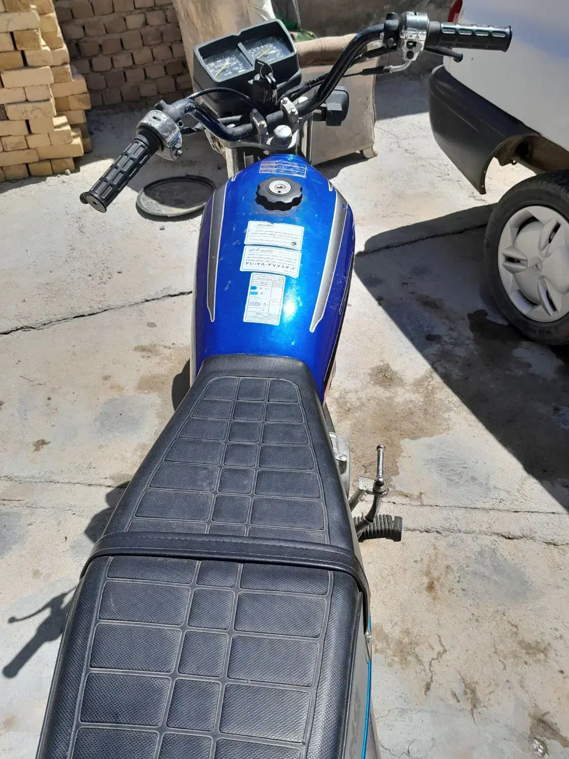 موتور 125مزایده|موتورسیکلت|شیروان (لرستان), |دیوار