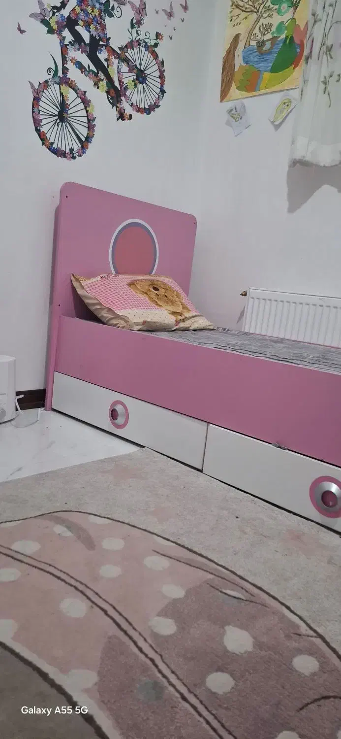 تخت کمد تشک|تخت و صندلی بچه|هشتگرد, مدرس|دیوار