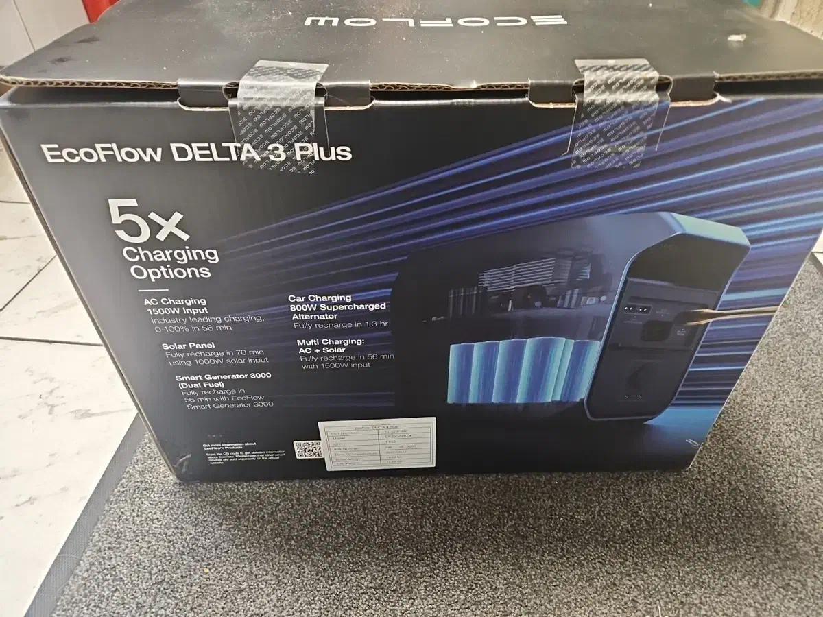 پاوراستیشن خورشیدی EcoFlow delta 3 plus|قطعات و لوازم جانبی رایانه|تهران, بهار|دیوار