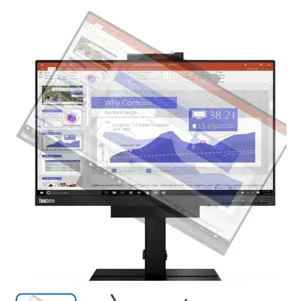مانیتور Lenovo 24 اینچ|رایانه رومیزی|بندرعباس, |دیوار