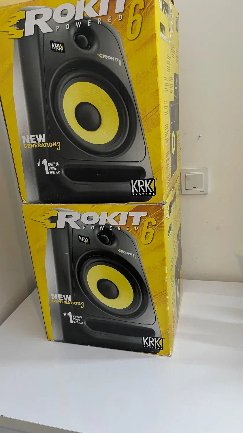 اسپیکر مانیتورینگ krk rokkit 6 g3|صوتی و تصویری|تهران, نیروی هوایی (پیروزی)|دیوار