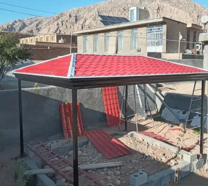 جوشکاری سیار شیروانی کوبی سقفهای ویلایی|خدمات پیشه و مهارت|اهر, |دیوار