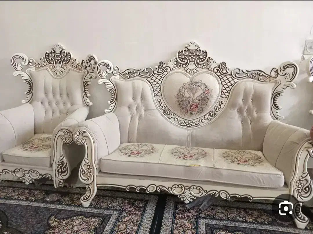 مبل سلطنتی|مبلمان خانگی و میز عسلی|مشهد, نیزه|دیوار