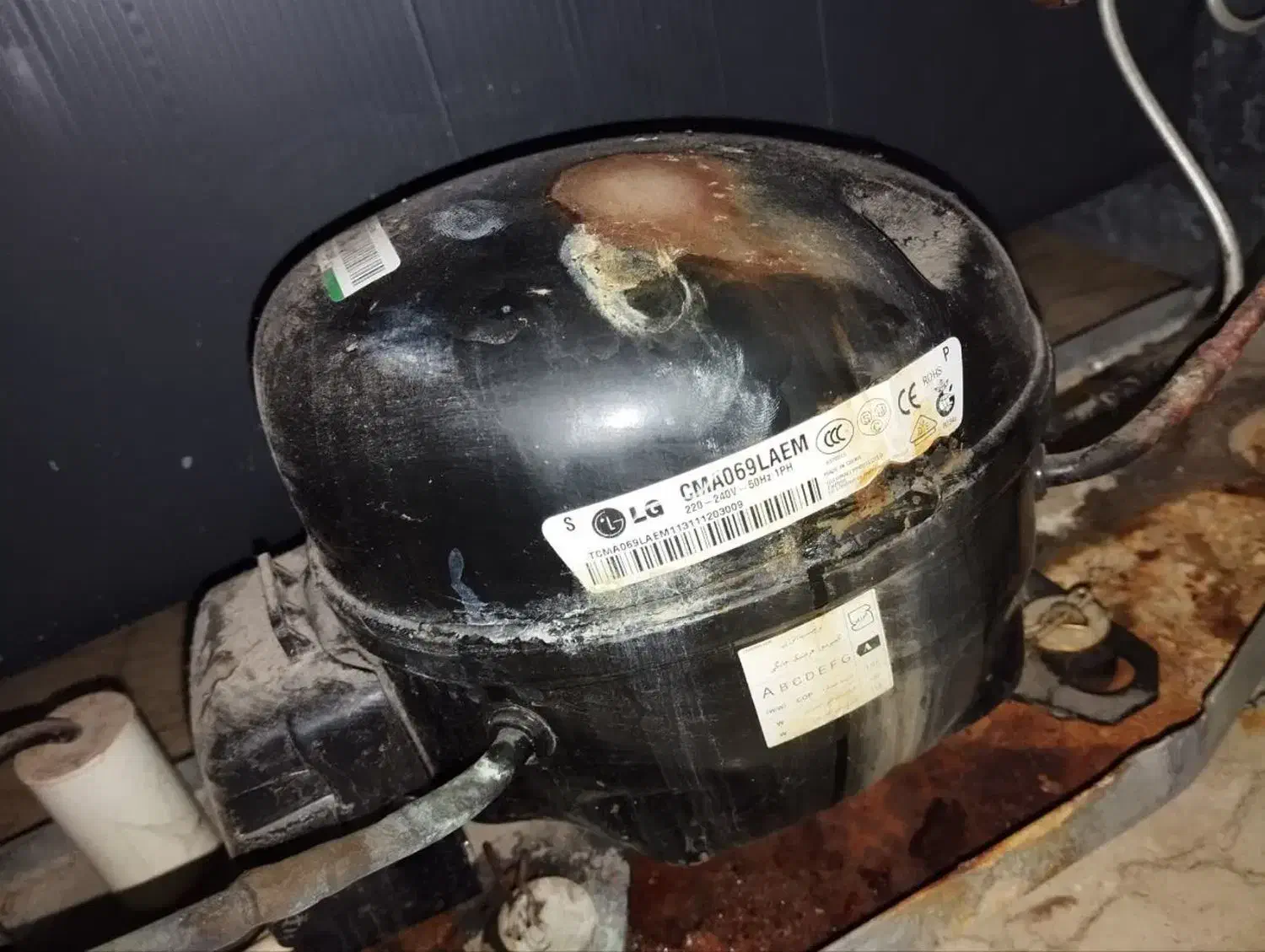 یخچال فریزر|یخچال و فریزر|رشت, یخسازی|دیوار