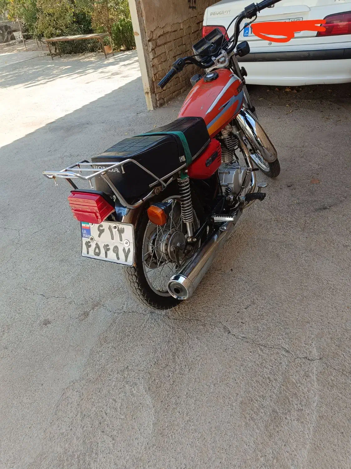 موتور هوندا125|موتورسیکلت|قم, حاج زینل|دیوار