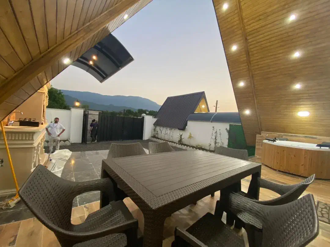 **کلبه ۲خواب جکوزی سیستم صوتی در متلقو|اجارهٔ کوتاه‌مدت ویلا و باغ|سلمان‌شهر, |دیوار