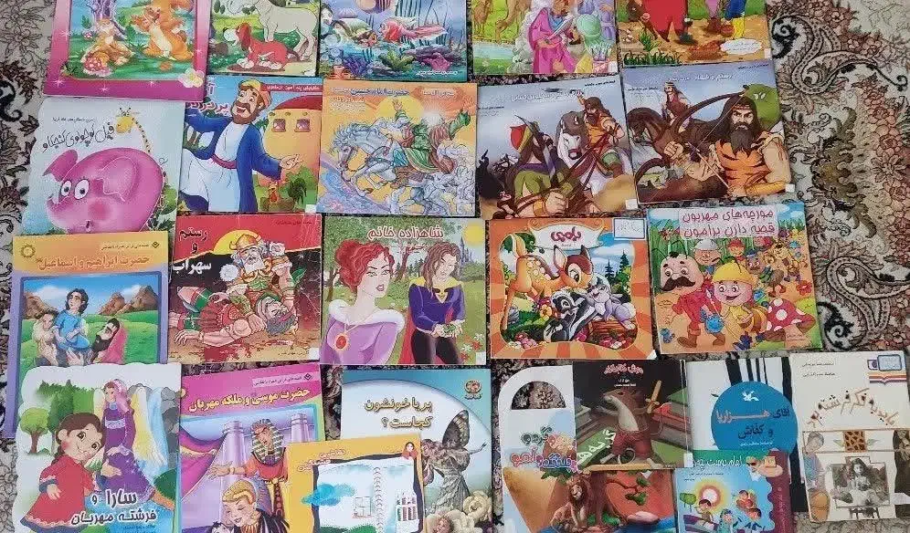 کتاب داستان کودکانه (30عدد)|لوازم التحریر|تهران, شکوفه (عبدل آباد)|دیوار
