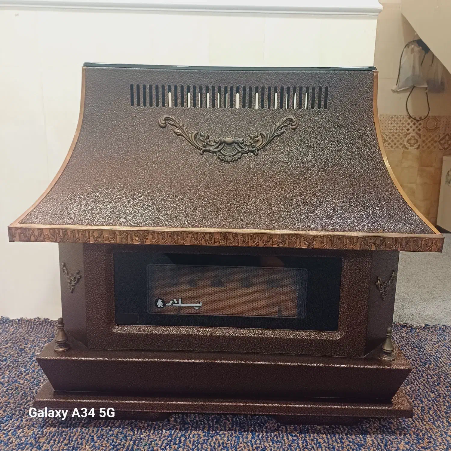 بخاری شومینه پلار|بخاری، هیتر، شومینه|بندر دیر, |دیوار