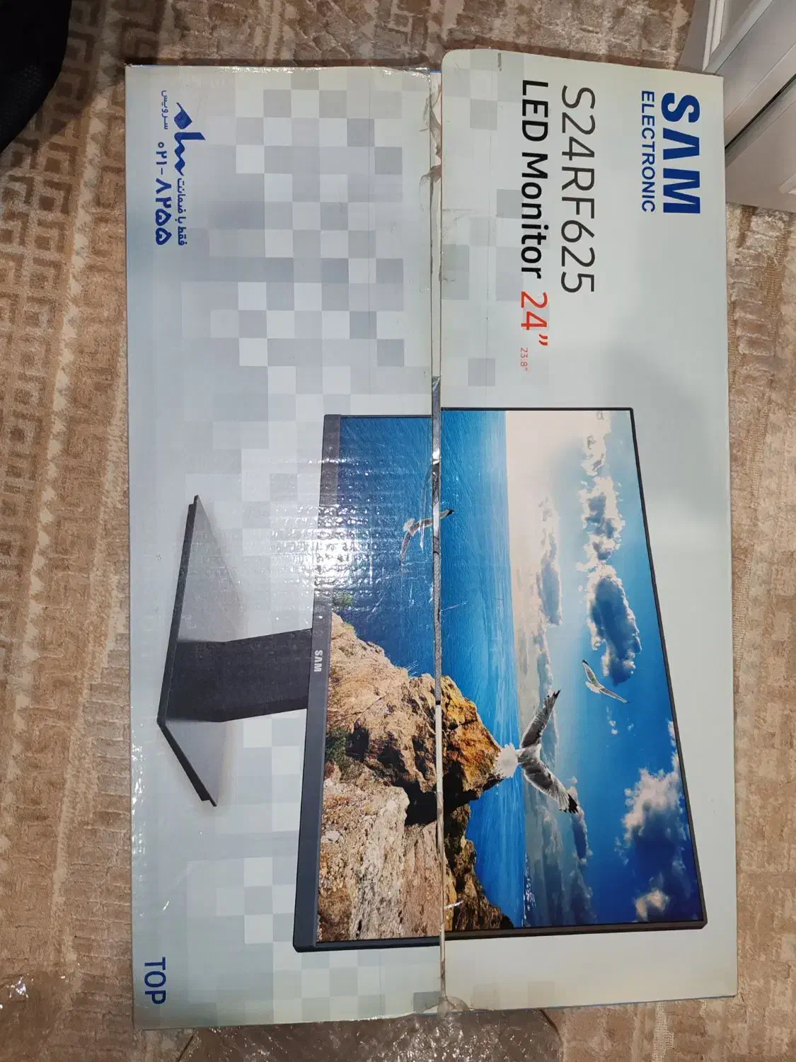 مانیتور 24 اینچ سامسونگ|قطعات و لوازم جانبی رایانه|کرج, فاز ۳ گوهردشت|دیوار