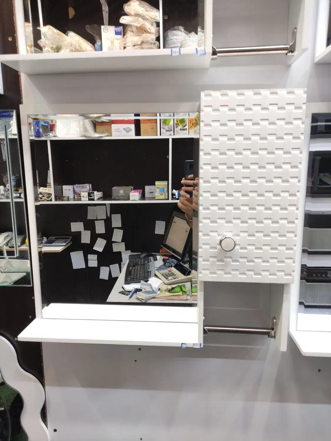 آیینه باکس پی وی سی ضد آب|آینه|دزفول, |دیوار