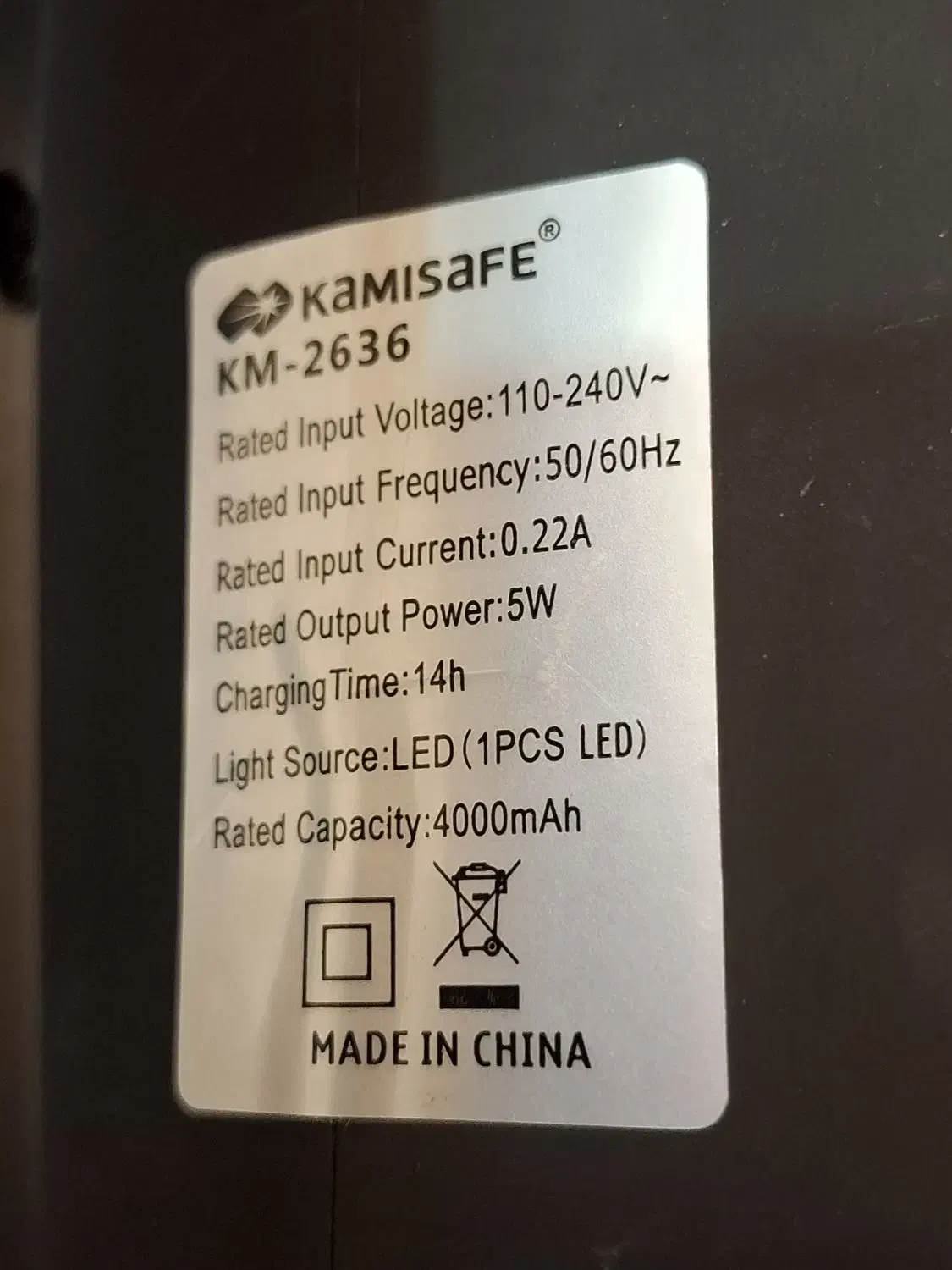 چراغ قوه قوی بزرگ|کوهنوردی و کمپینگ|ری, سرتخت|دیوار