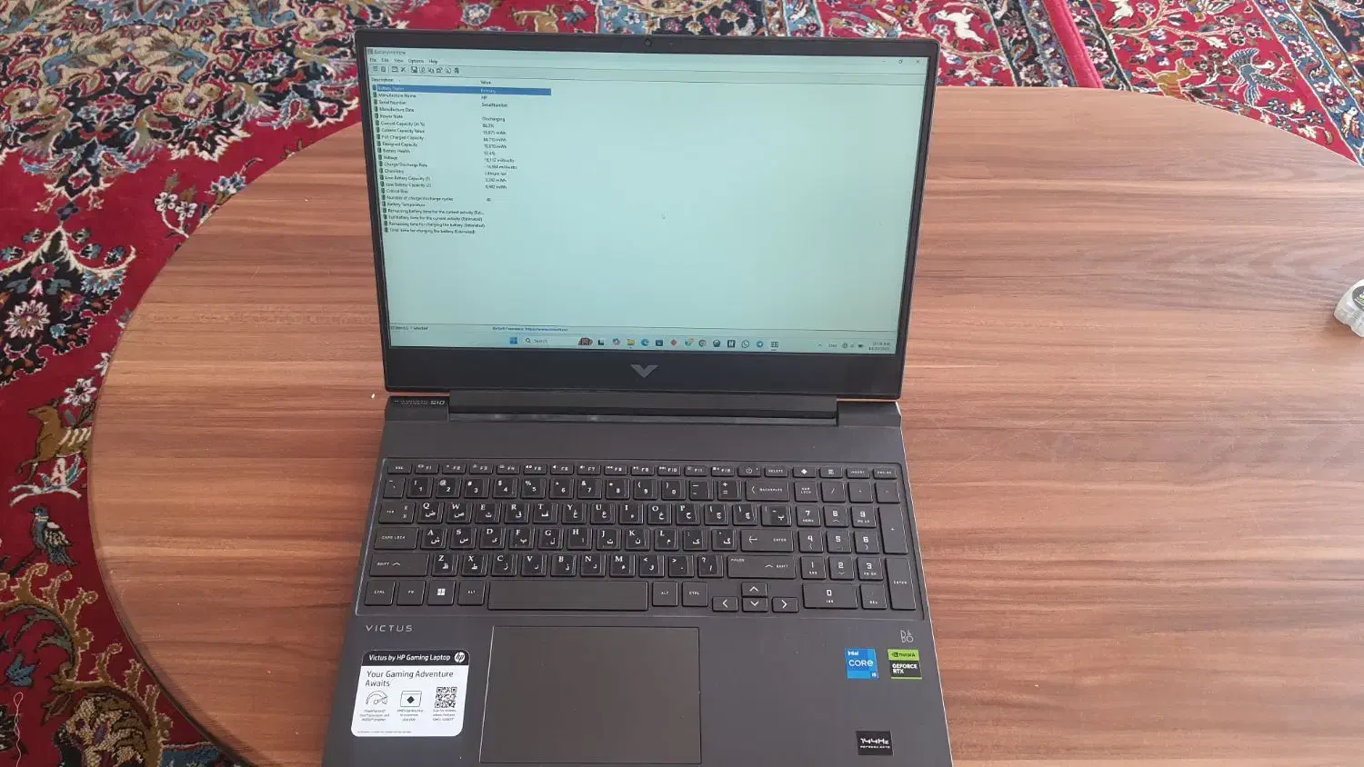 hp victus 15|رایانه همراه|شیراز, شهرک گلستان|دیوار