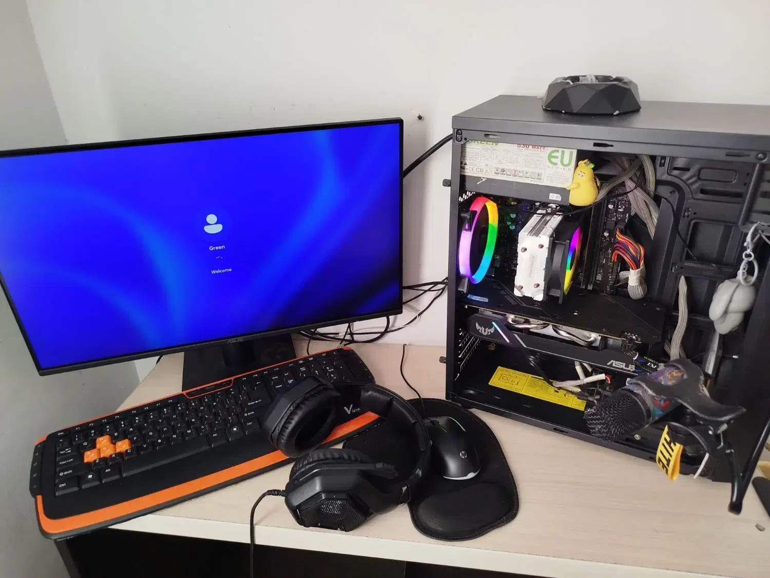 سیستم کاملا سالم گیمینگ و ادیت|رایانه رومیزی|هشتگرد, شهرک پارسیان|دیوار