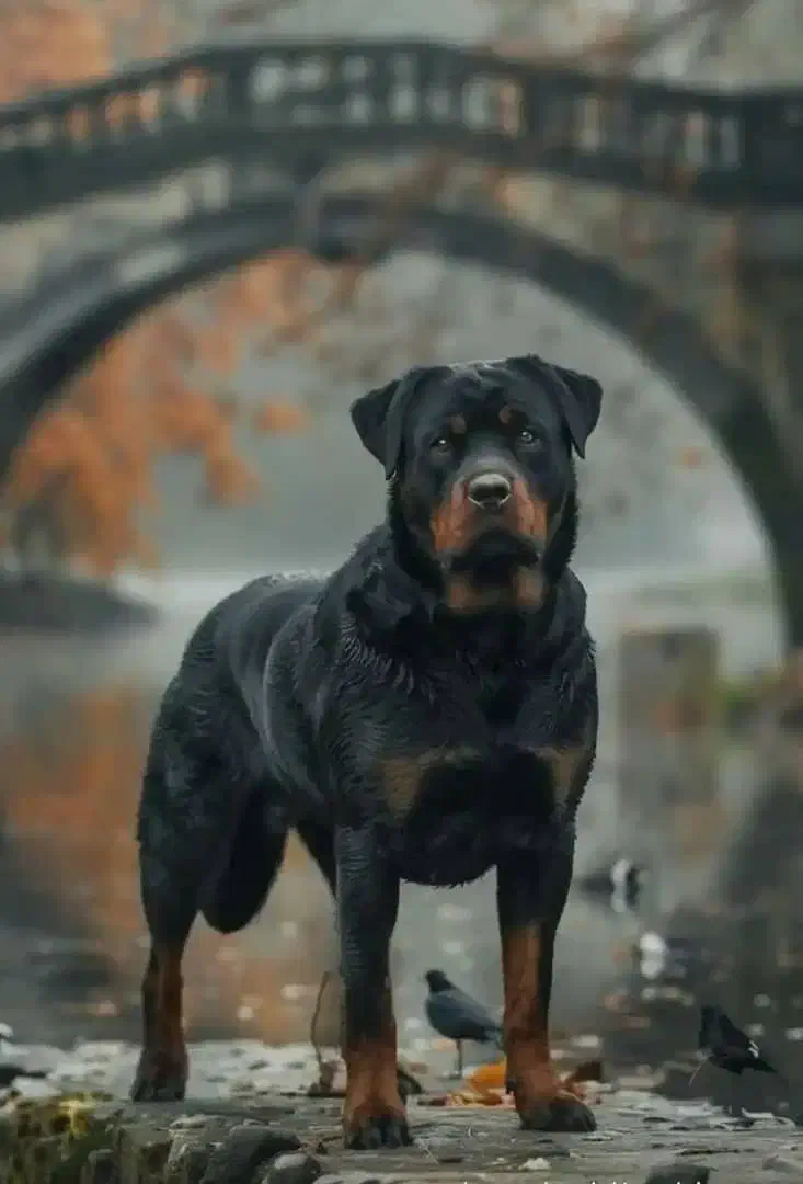 رتوایلر|سگ|بم, |دیوار