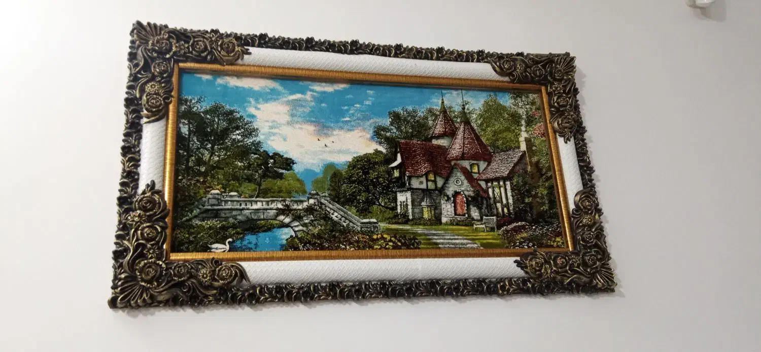 تابلو فرش ماشینی|تابلو فرش|کنگاور, |دیوار