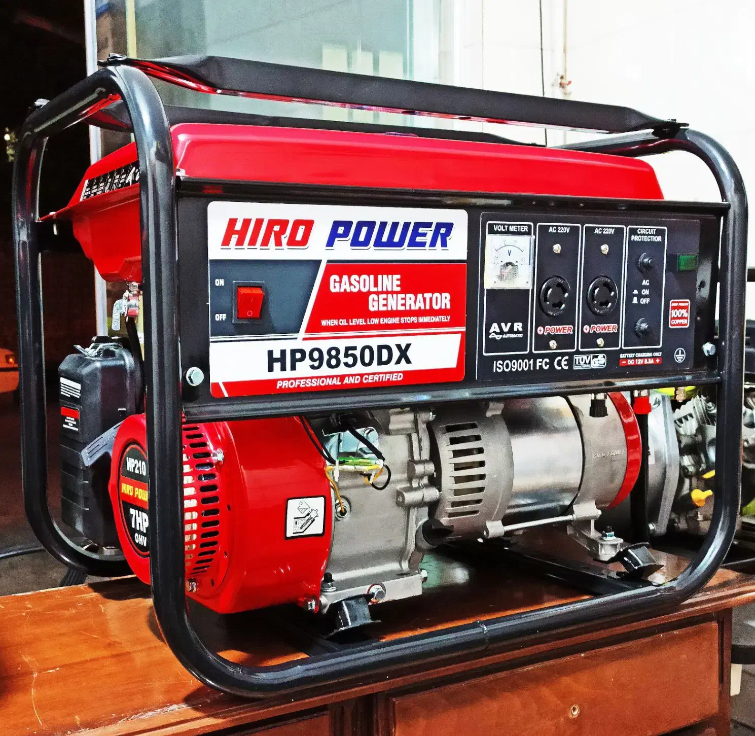 موتور برق 3500 HIRO مجهز به ژنراتور تمام مس نو خشک|ماشین‌آلات صنعتی|اراک, |دیوار