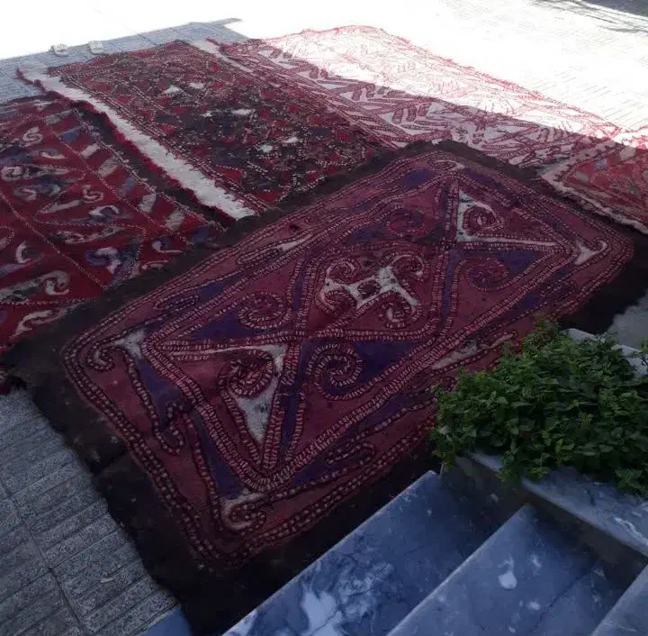 نمد پشمی|فرش|القجر, |دیوار