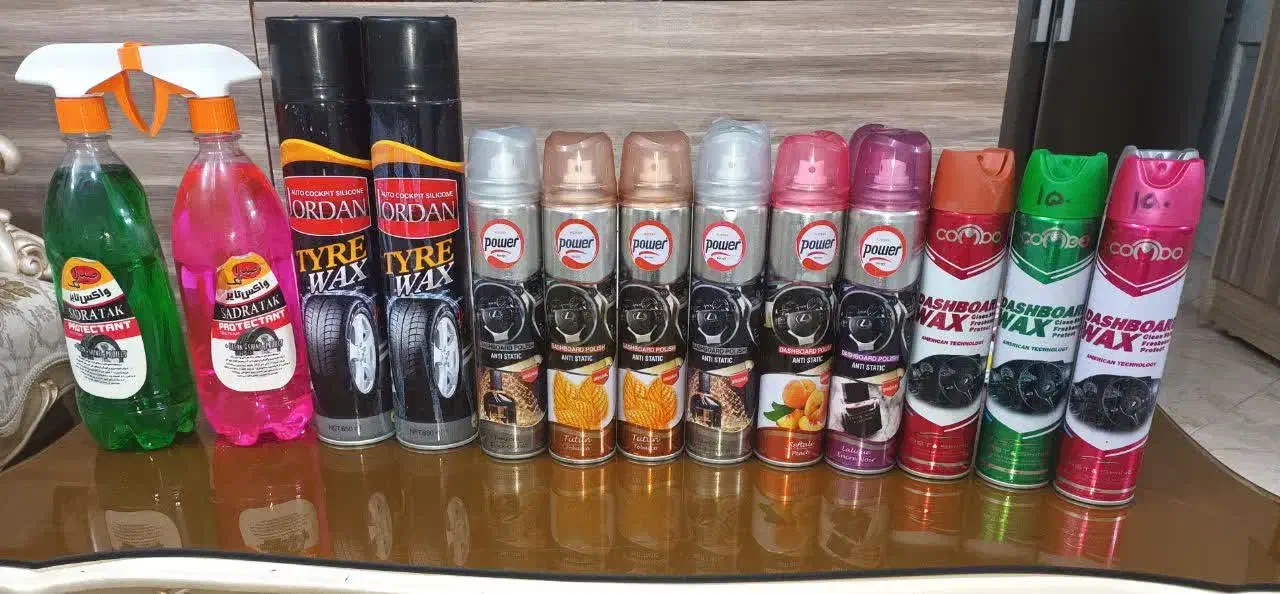 انواع واکس داشبرد ولاستیک|قطعات یدکی و لوازم جانبی|مشهد, امیریه|دیوار