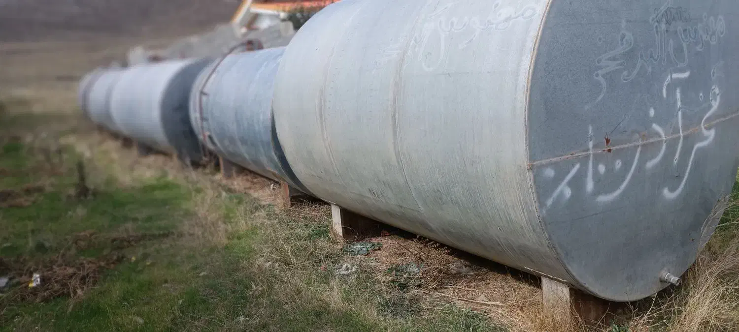 تانکر مخزن آب گالوانیزه|مصالح و تجهیزات ساختمان|کلیبر, |دیوار