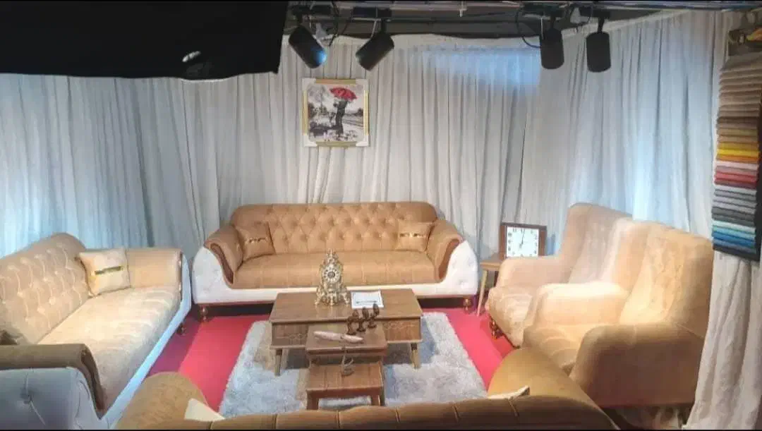 مبل مهیا ٪ چستر ٪ کلاسیک گالری نگین * روبرو اتکا|مبلمان خانگی و میز عسلی|یاسوج, |دیوار