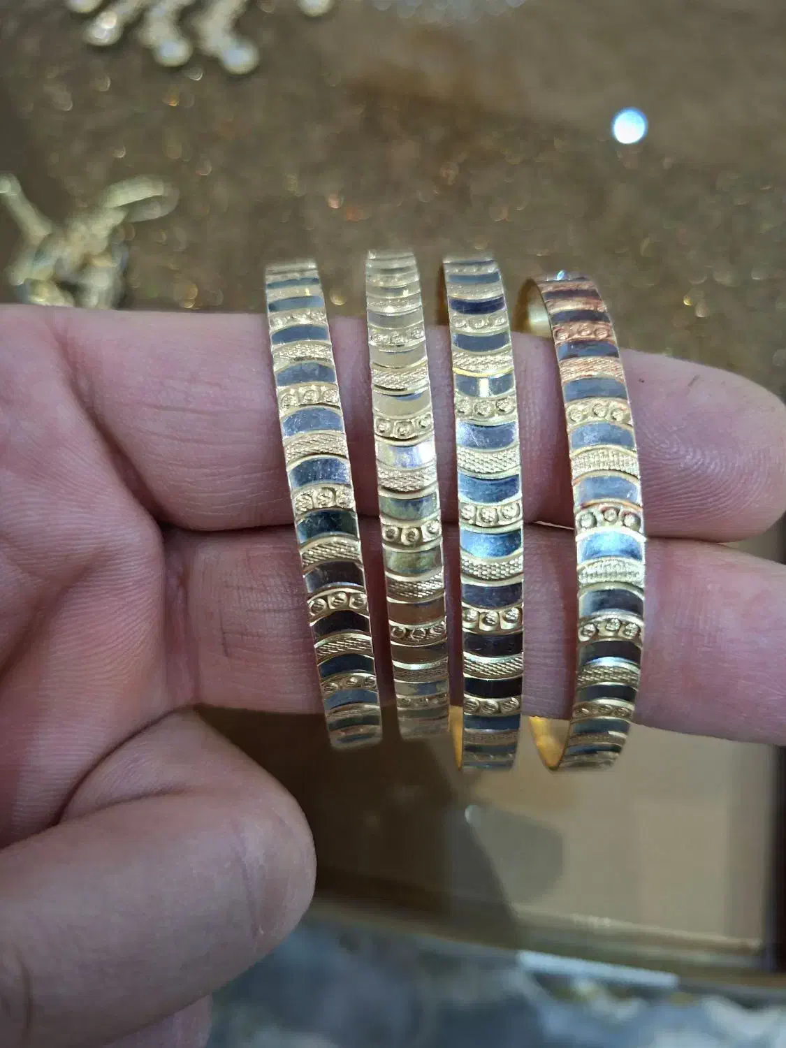 ۴عدد النگو طلا|جواهرات|بروجرد, |دیوار