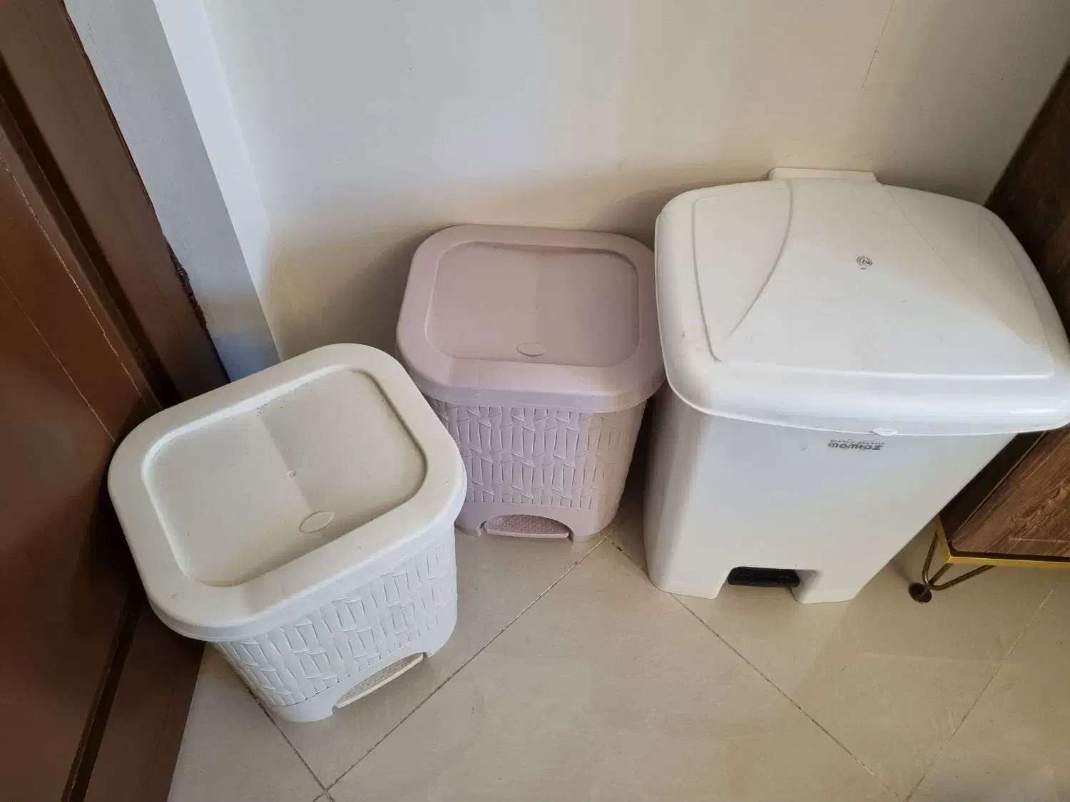 سطل آشغال|لوازم نظافت|کیش, |دیوار