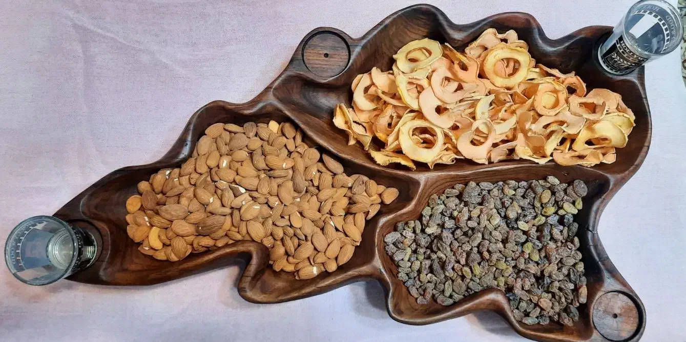 سینی مزه روستیک|صنایع دستی و سایر لوازم تزئینی|گلپایگان, |دیوار