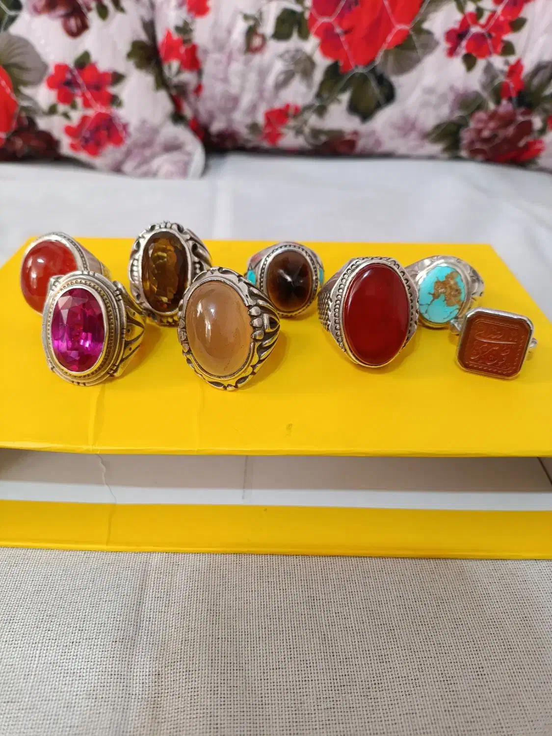 انگشتر نقره کلکسیونی|جواهرات|خمینیشهر, |دیوار