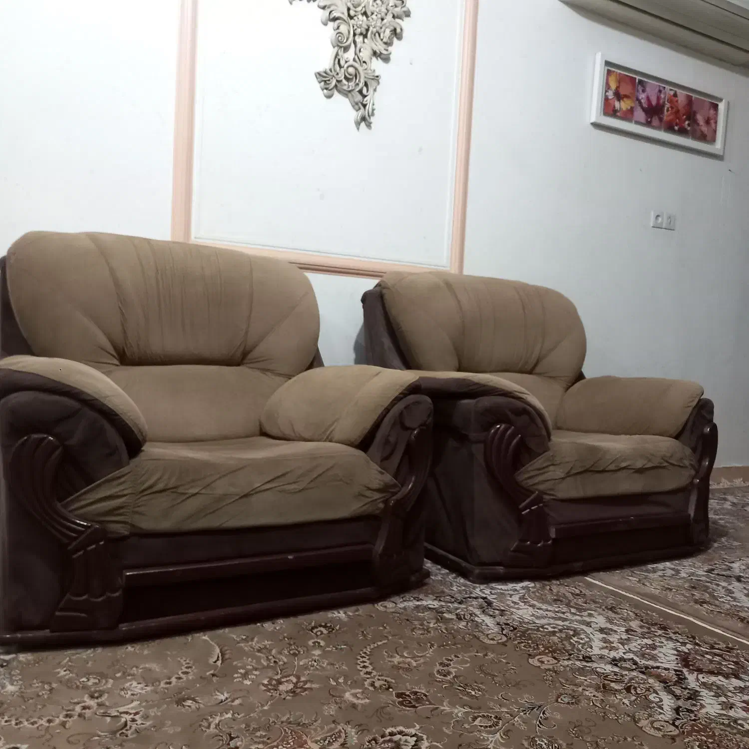 مبل ۷ نفره خارجی با میز و عسلی|مبلمان خانگی و میز عسلی|اهواز, فاز ۱ پادادشهر|دیوار