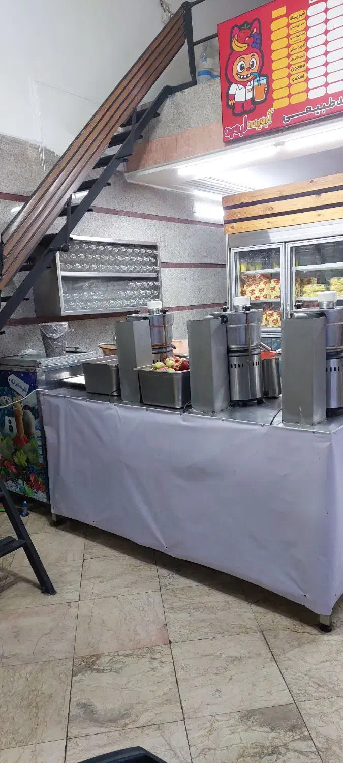 وسایل آبمیوه کامل|کافی‌شاپ و رستوران|شهریار, شهرک وائین|دیوار