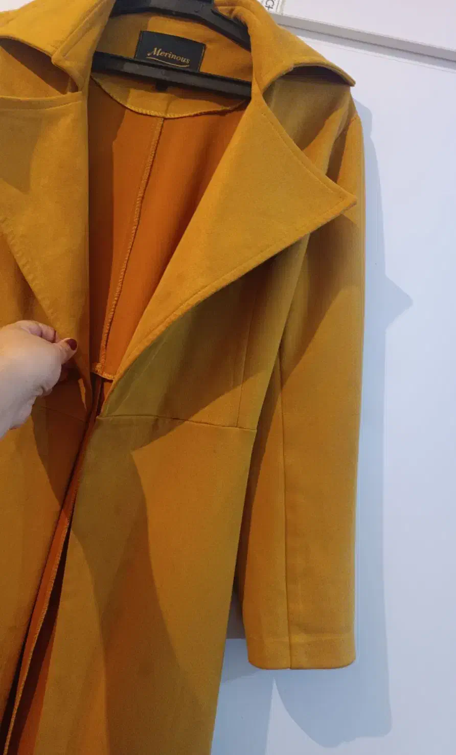 کت فوتر رنگ خردلی|لباس|دوگنبدان, |دیوار