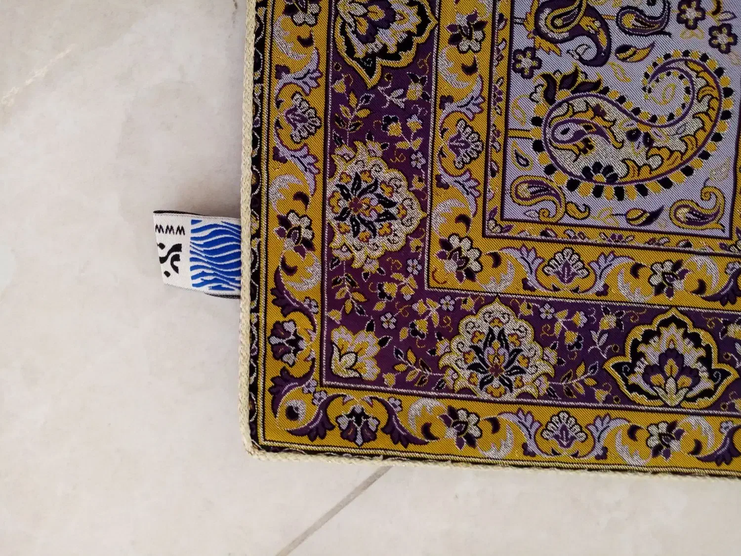 ست چهار تکه ترمه یزد|پرده، رانر، رومیزی|شیراز, نصر|دیوار