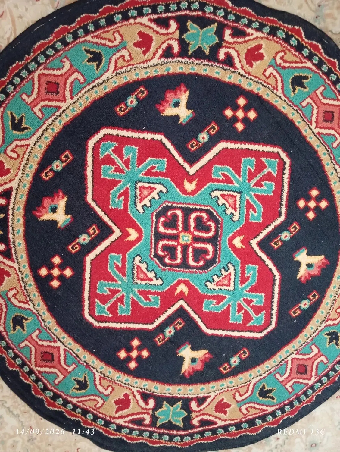 گلیم|گلیم، جاجیم، گبه|همدان, |دیوار