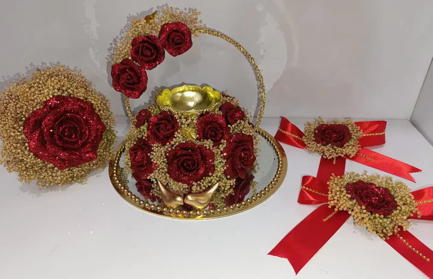 دیزاین سینی حنا و استند خاص و زیبا|صنایع دستی و سایر لوازم تزئینی|اهواز, کوروش|دیوار