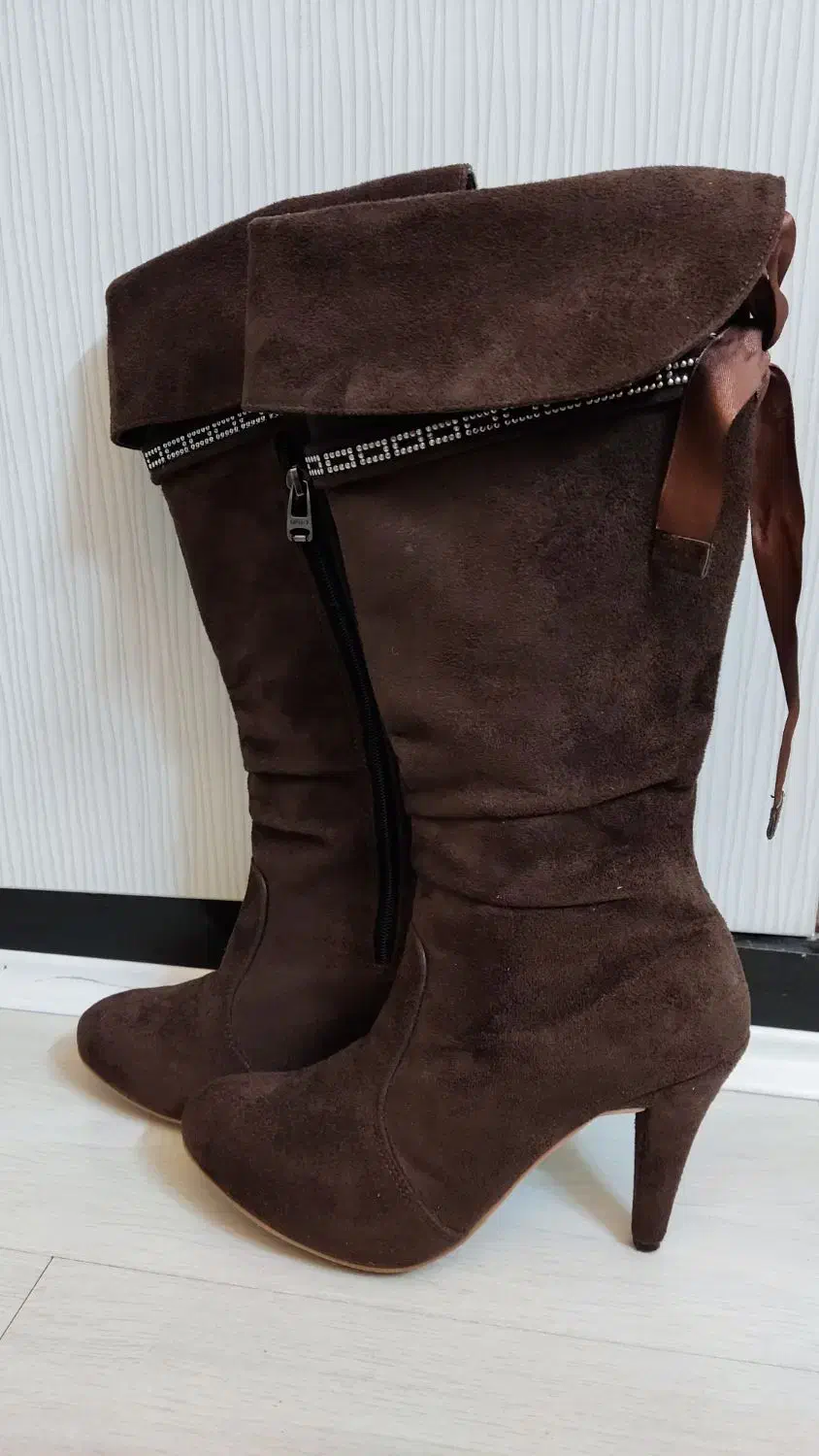 چکمه قهوای جدید ۳۹ـ۴۰|کیف، کفش، کمربند|مشهد, امیر|دیوار