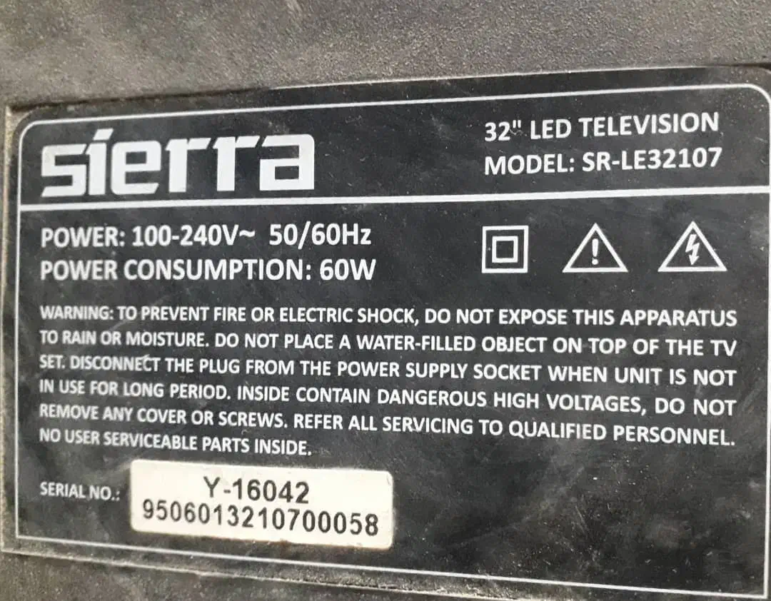 فروش تعدادی تلویزیون پانل شکسته LED|تلویزیون و پروژکتور|رشت, چمارسرا|دیوار