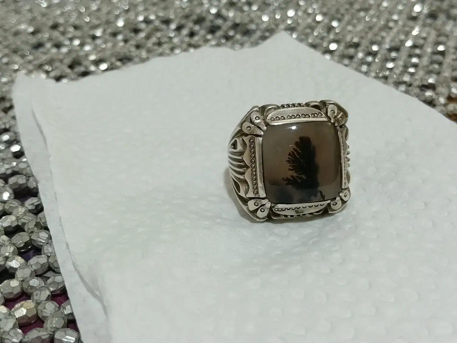 انگشتر فوق کلکسیونی شجر|کلکسیون اشیاء عتیقه|بوکان, |دیوار