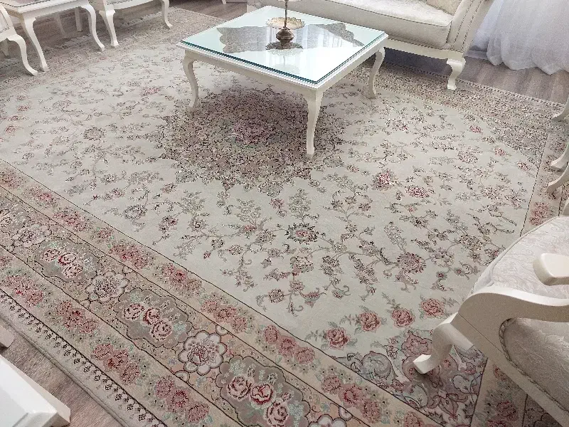 فرش ۱۲متری  زمینه کرم ماشینی|فرش|تهران, چیتگر شمالی|دیوار