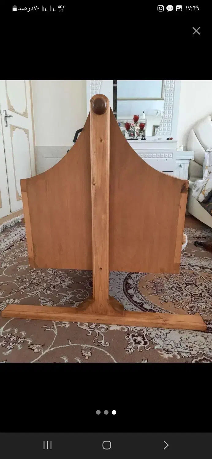 گهواره تمام چوب|تخت و صندلی بچه|تربت‌حیدریه, ترمینال|دیوار