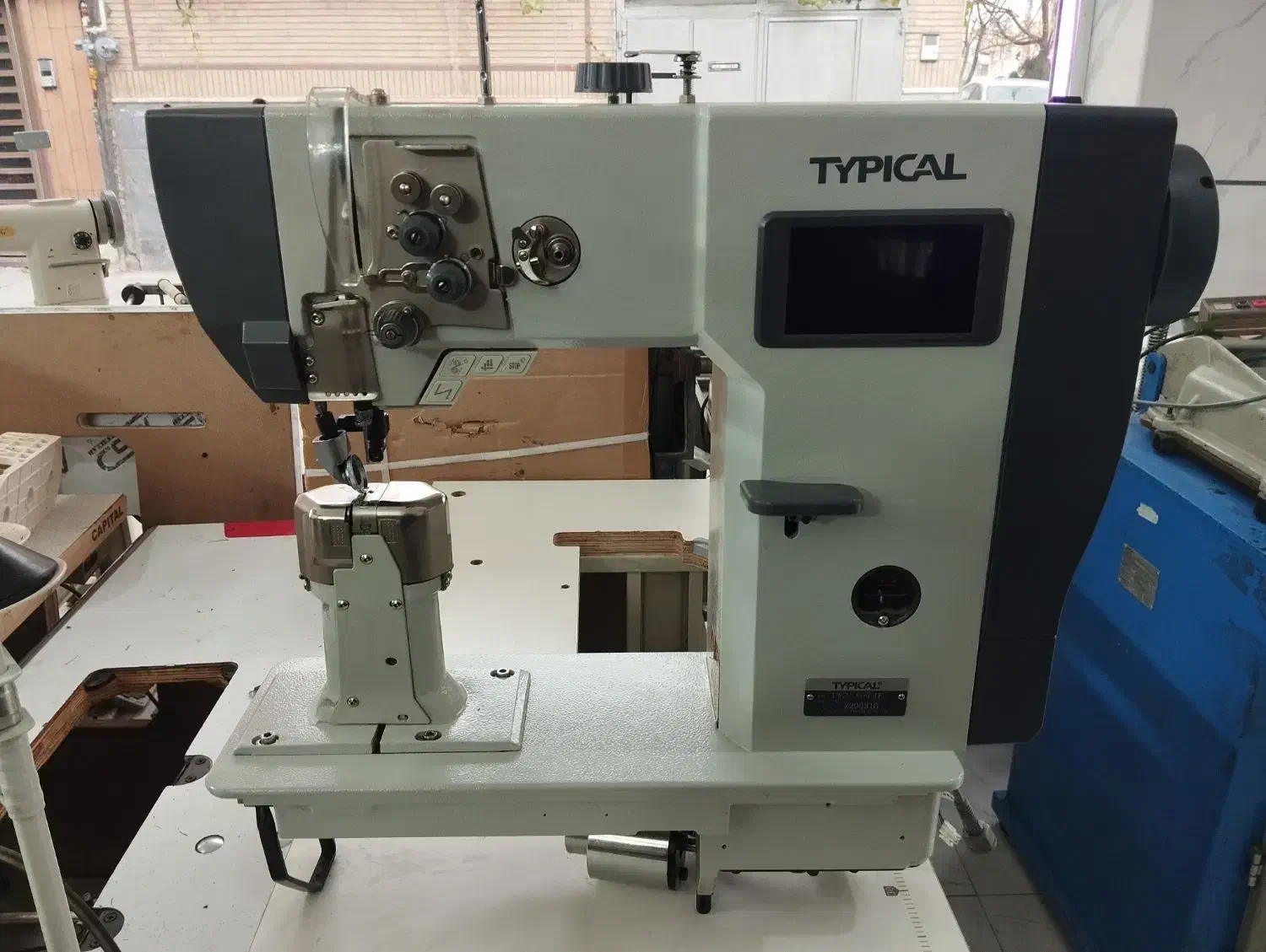 چرخ بطر دو سوزنه کفاشی چرم دوز تیپیکال کامپیوتری|چرخ خیاطی و ریسندگی|اصفهان, شیخ طوسی|دیوار