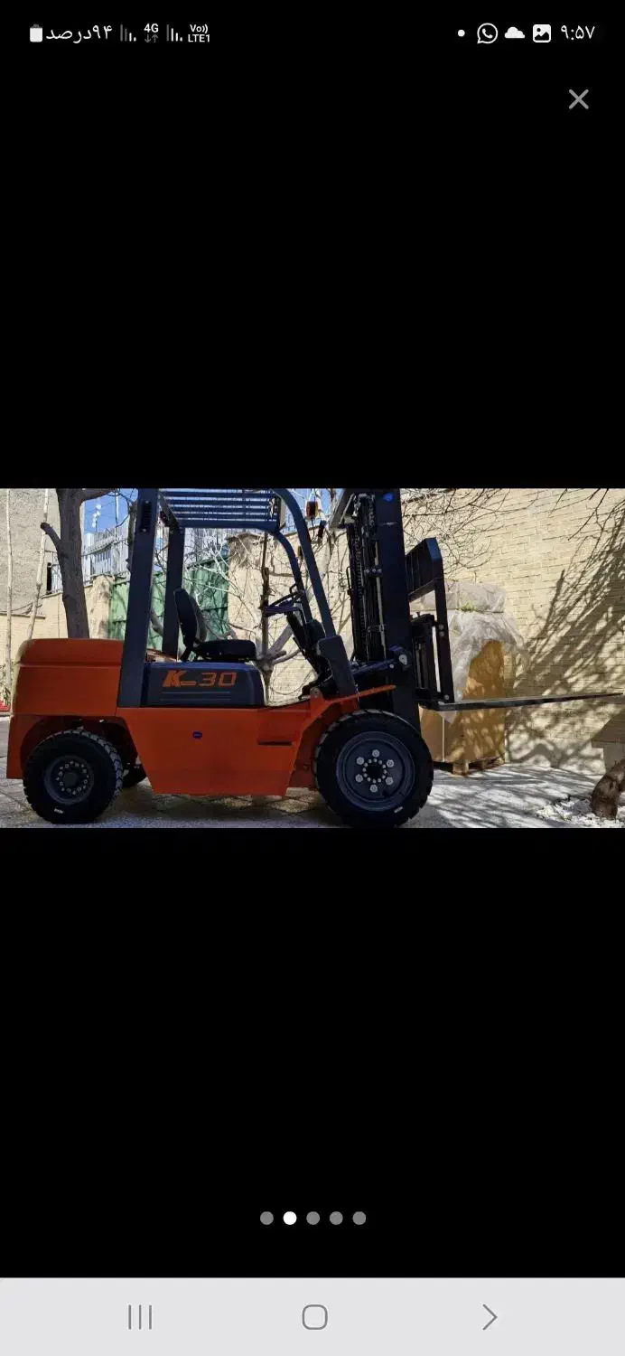 خدمات تخلیه وبارگیری با لیفتراک وتراکتور نخالبر|خدمات حمل و نقل|بندر ماهشهر, |دیوار