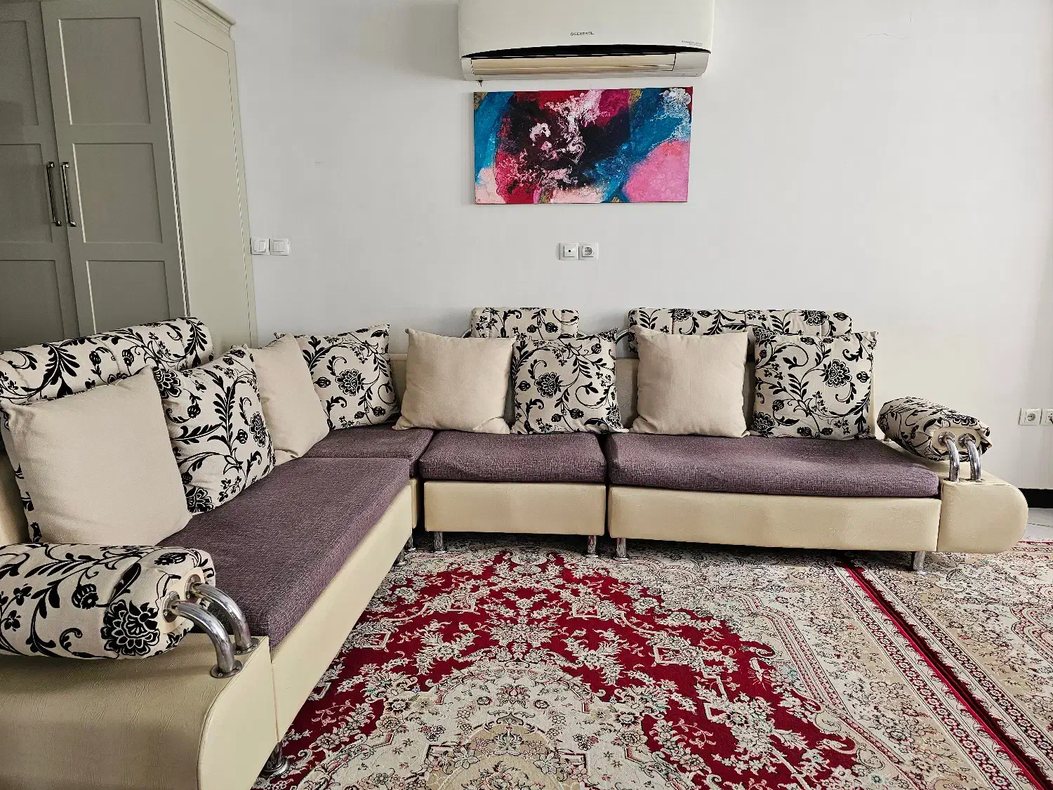 مبل راحتی ال|مبلمان خانگی و میز عسلی|کرج, شهرک بیدارچشمه|دیوار