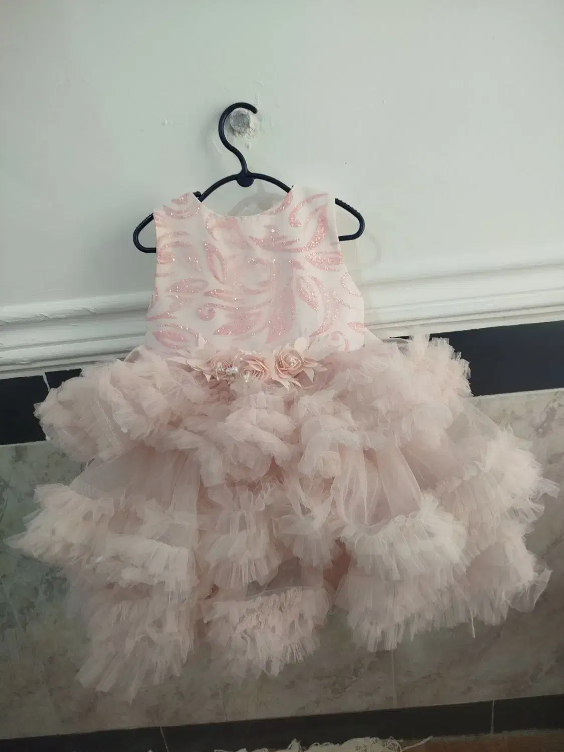 پیراهن مجلسی دخترانه عروسکی نو نو|لباس|نهاوند, |دیوار