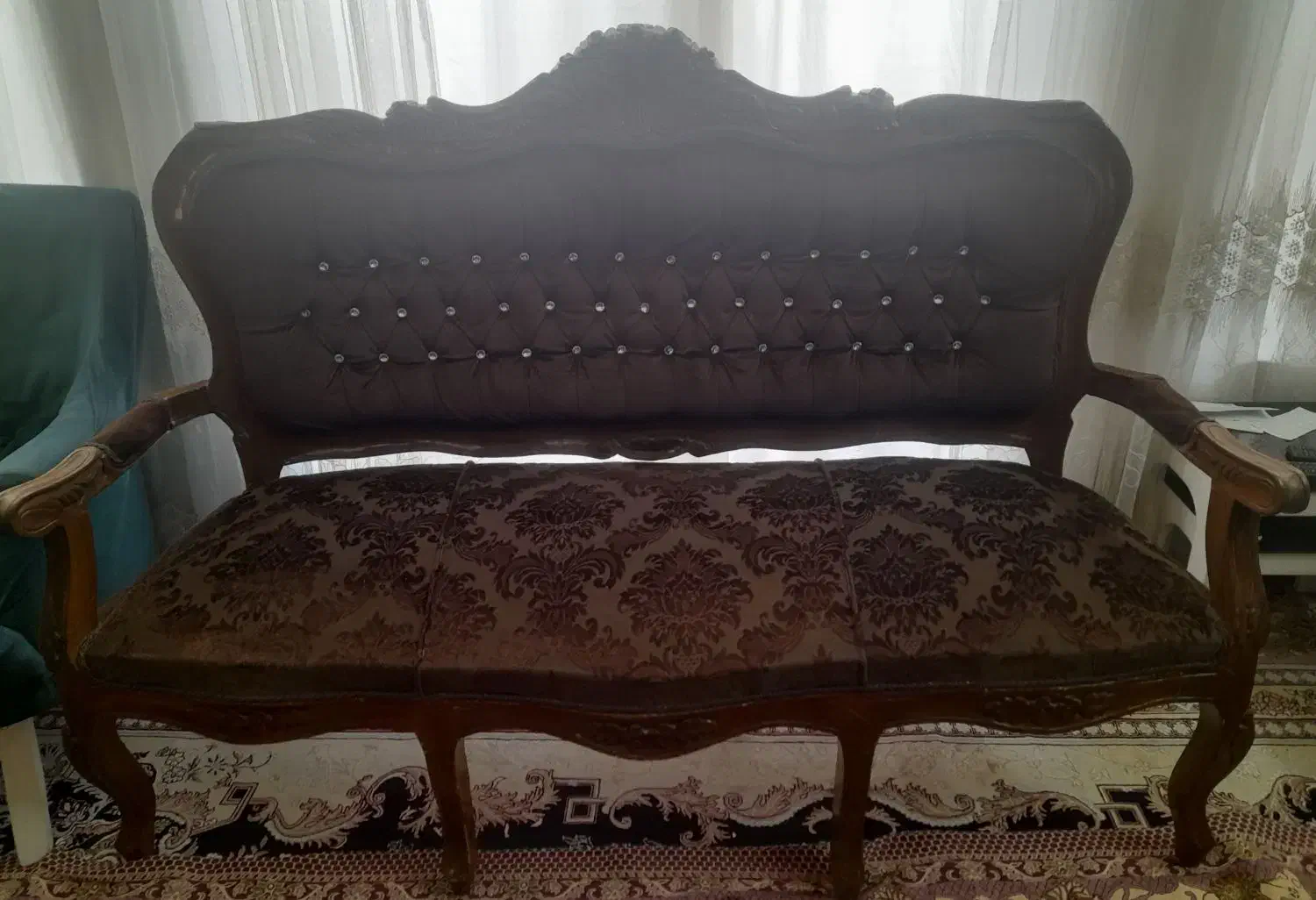 مبل سلطنتی|مبلمان خانگی و میز عسلی|خمینی‌شهر, |دیوار