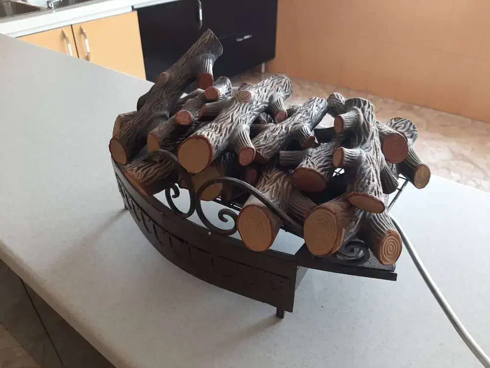 منقل شومینه به همراه هیزم|بخاری، هیتر، شومینه|تهران, الهیه|دیوار