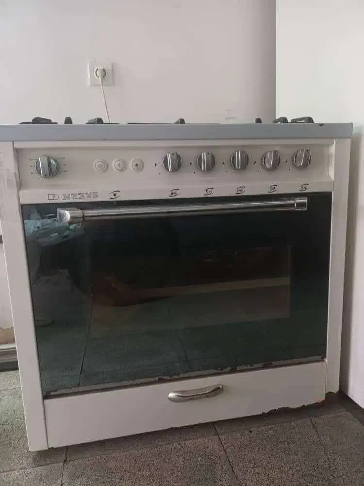 اجاق گاز 5شعله طرح فر|اجاق گاز و لوازم برقی پخت‌وپز|اسلام‌شهر, شهرک محمدیه|دیوار